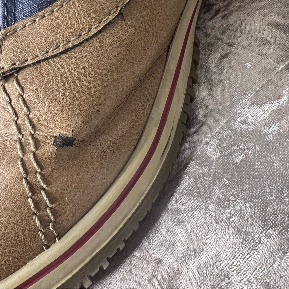 Pajar ice pick winter boots blue cream tan brown black furry fuzzy fur faux - Picture 10 of 12